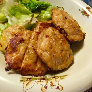 最強節約！カサ増し！豆腐ともやしと胸肉のつくね